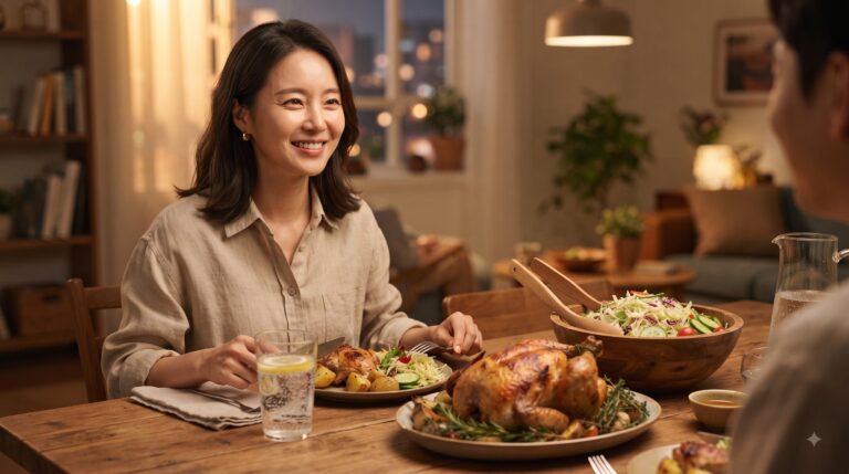 치킨 먹고 혈당 스파이크, 기름기 빼고 혈당 잡는 구운 치킨 섭취 순서